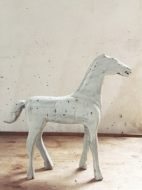 Antique wooden horse