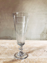 Frans hoog GROOTS souvenir glas/vaas/bowl