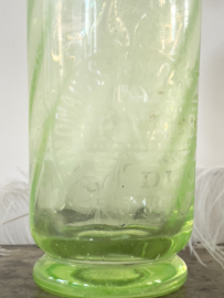 Rare green soda bottle  Lyon