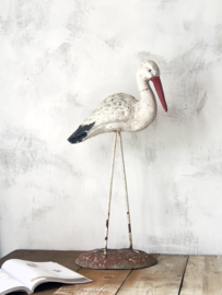 Antique french stork