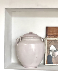Zeldzame antieke franse confit pot