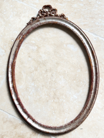 Antieke franse strik lijst zilver
