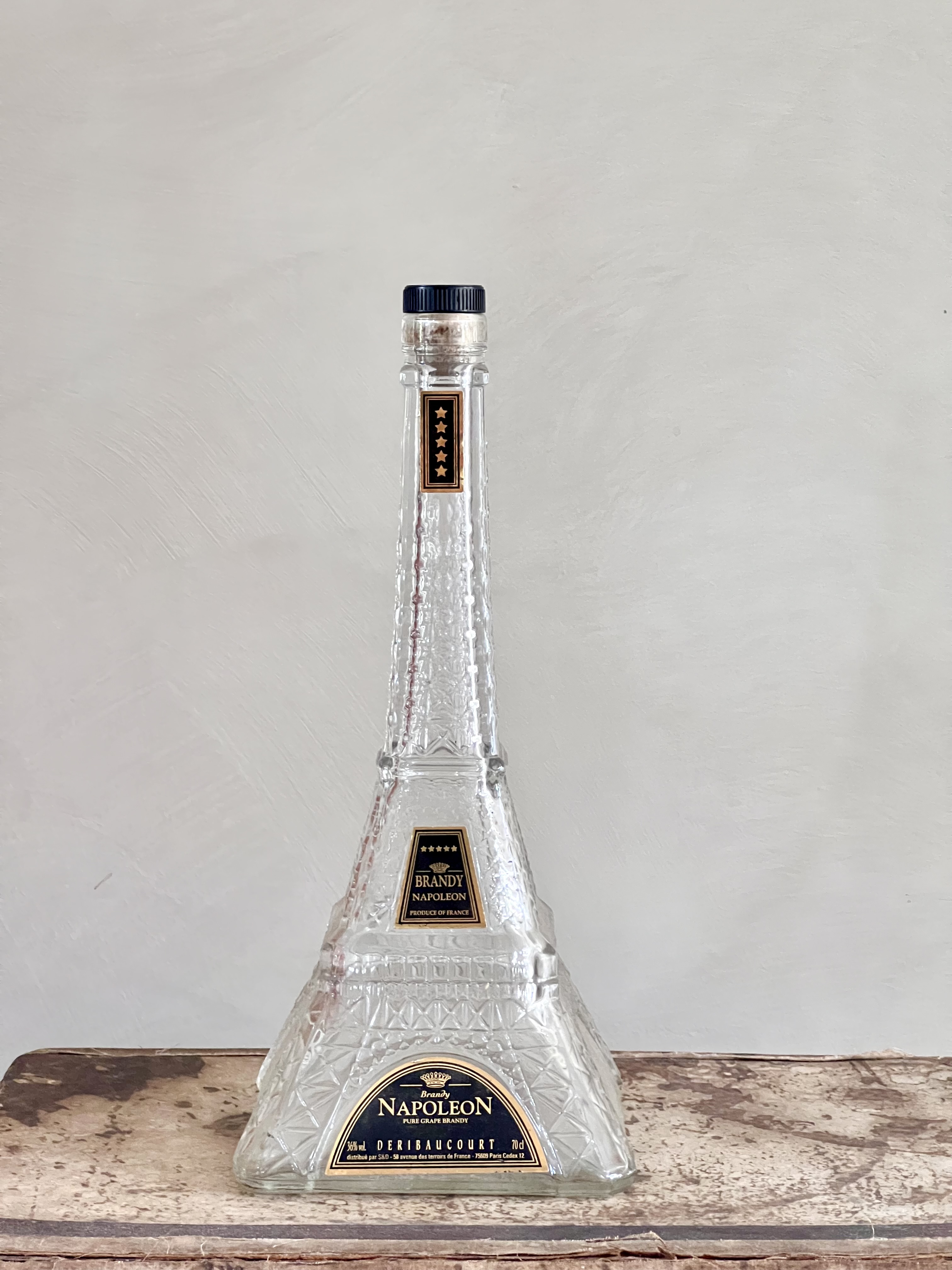 Napoleon Brandy fles   - Eiffeltower -