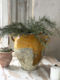 Antique french confit pot