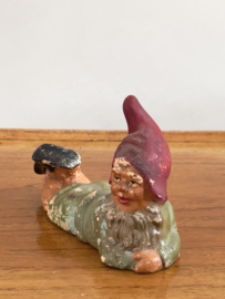Vintage terracotta Heissner kabouter