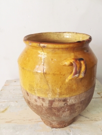 Antieke confit pot
