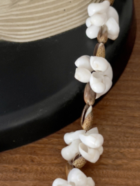 Vintage schelpen halsketting