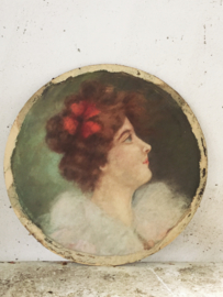 Franse pastel/ French pastel portrait