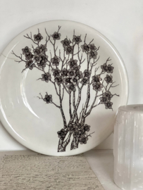 Bloemen veld bord