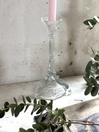 Old glass portieux Vallerysthal candle holder