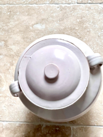 Zeldzame antieke franse confit pot