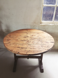 Antique french wine table