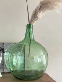 Mooie groene glazen  Dame Jeanne