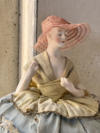 Antique french half doll