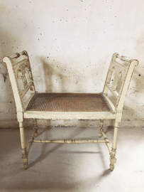 French antique bench