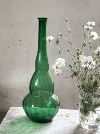 Large high small green vase