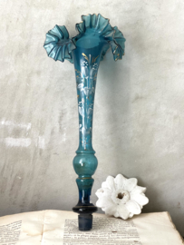 French antique cornet vase