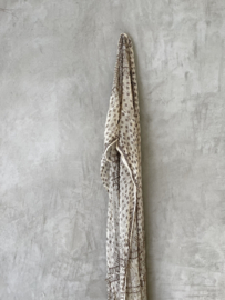 Antieke verzilverde shawl