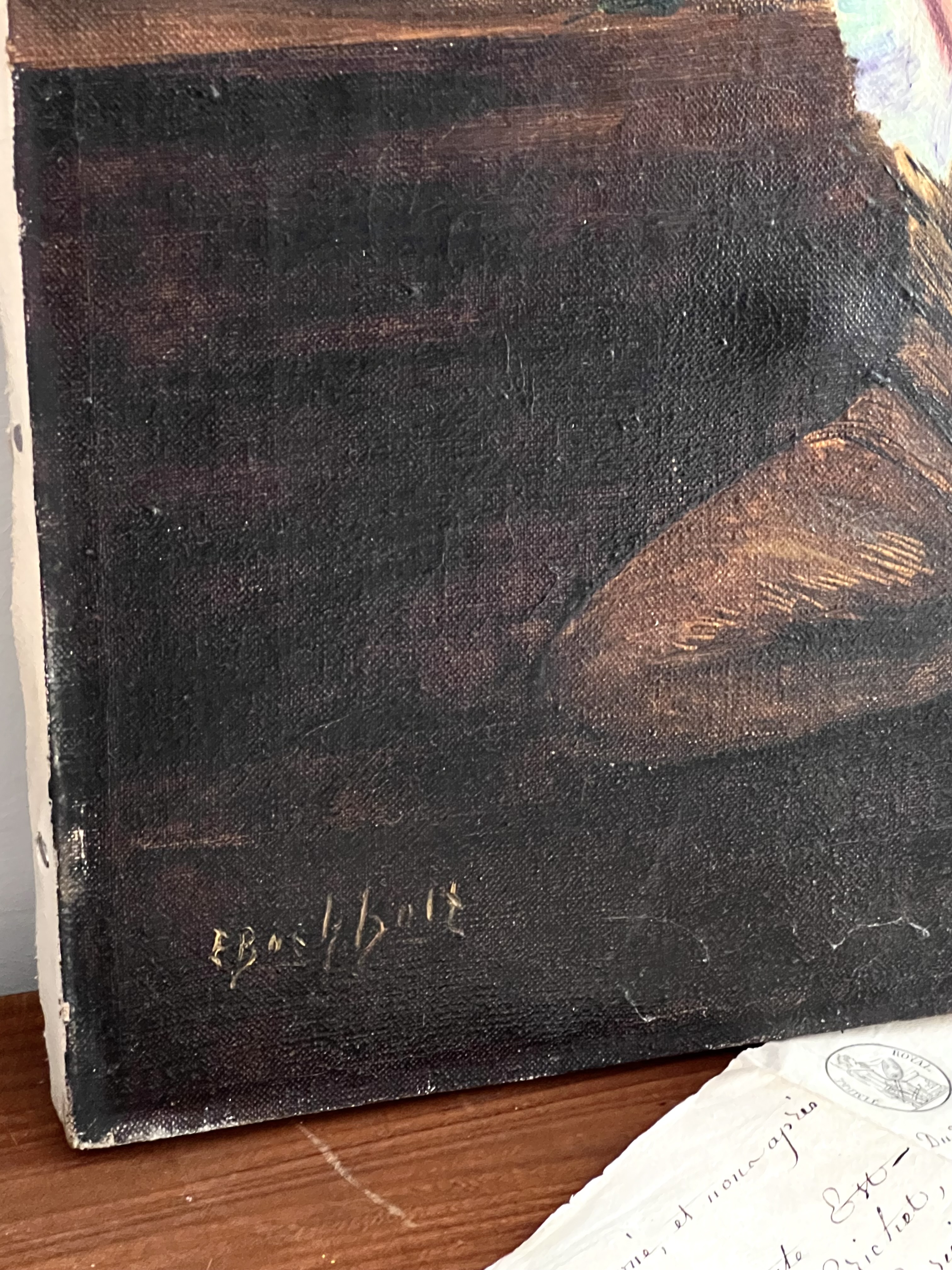 Olieverf schilderij