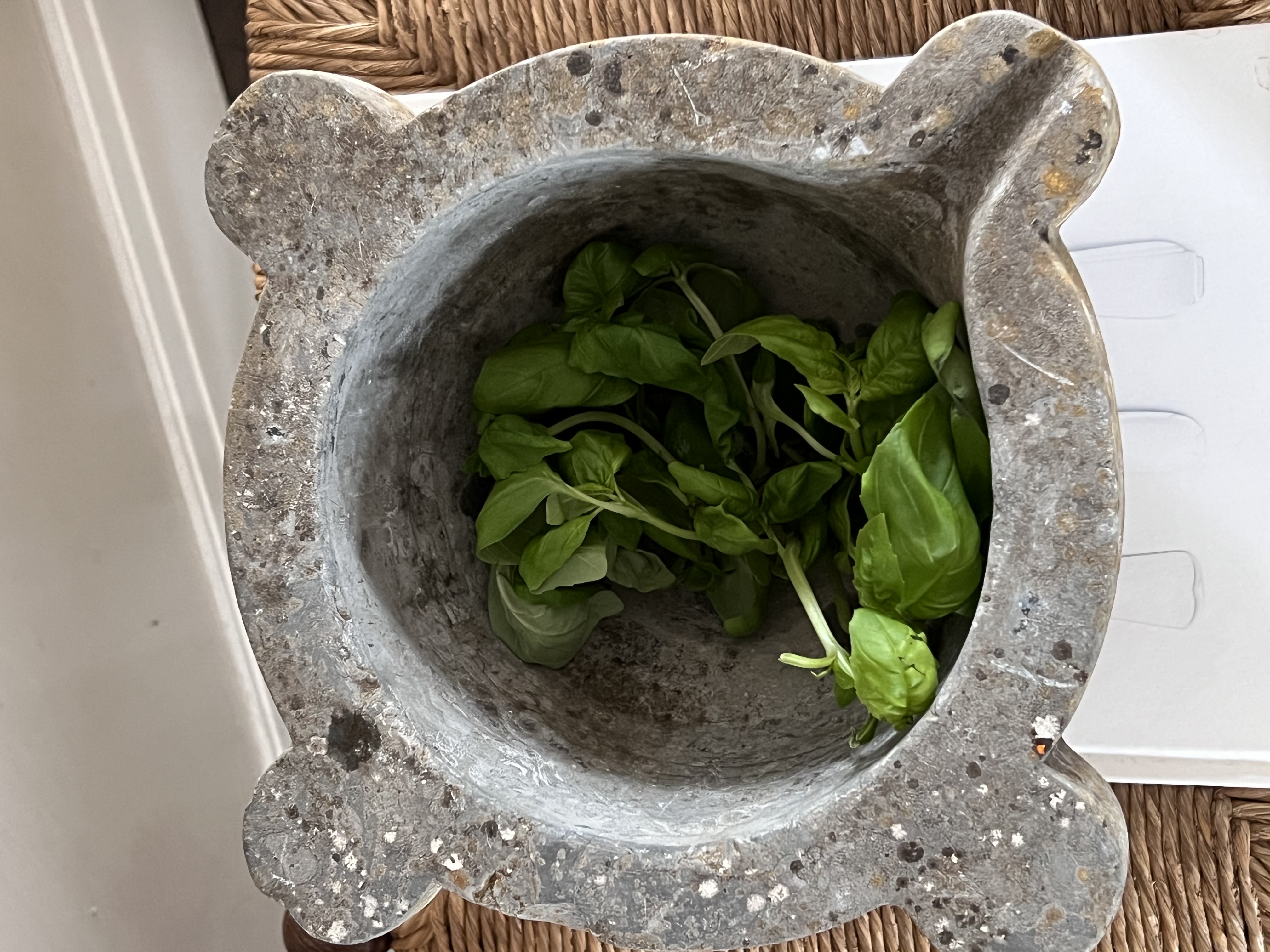 Antique french mortar