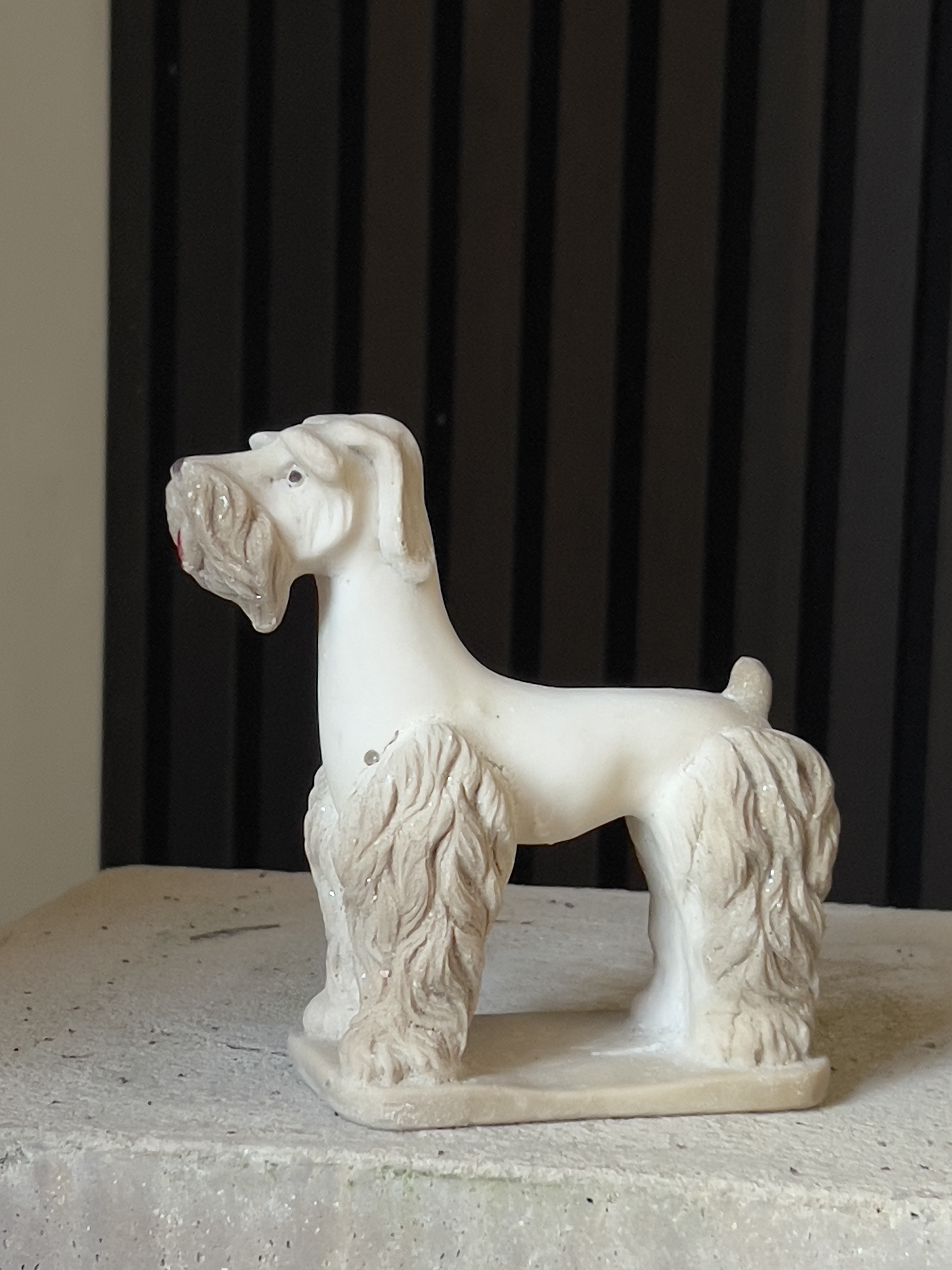 Oude terrier snauzer