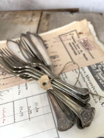 Silverplated fish cutlery