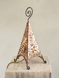 Boho vintage tafellampje