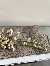 Antiek wassen corsage/ boeketje