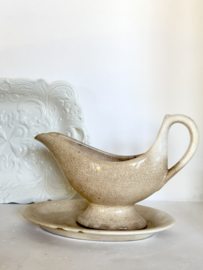 Weathered sauciere