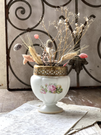 Old porcelain rose bowl
