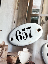 Enamel number