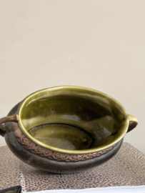 Kleine antieke Majolica jardiniere