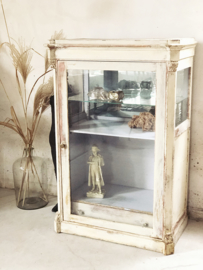 Antiek franse display hoeden vitrine