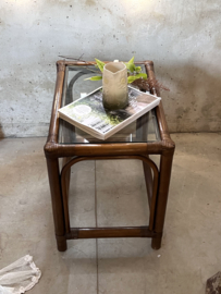 Vintage bamboo table