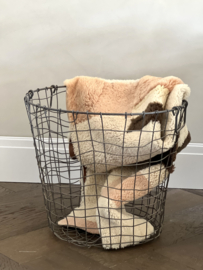 Brocante mand/ draadmand/ fil de fer