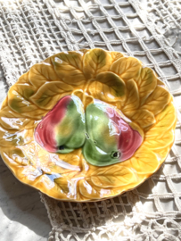 Lief oud Sarreguemines dessert bordje