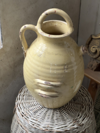 Antique olive oil jug