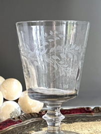 Antique wine glass