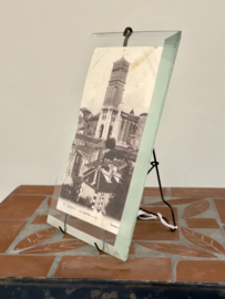 Antique jugendstil photo fil de fer frame