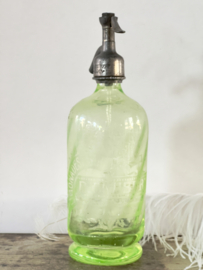 Rare green soda bottle  Lyon