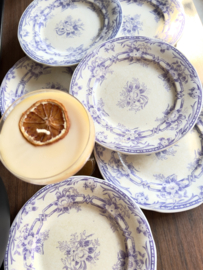 Set antieke lila cères bordjes