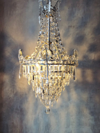 Unieke GROOTSE franse zak kroonluchter chandelier