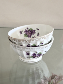 French café au lait bowl Violettes