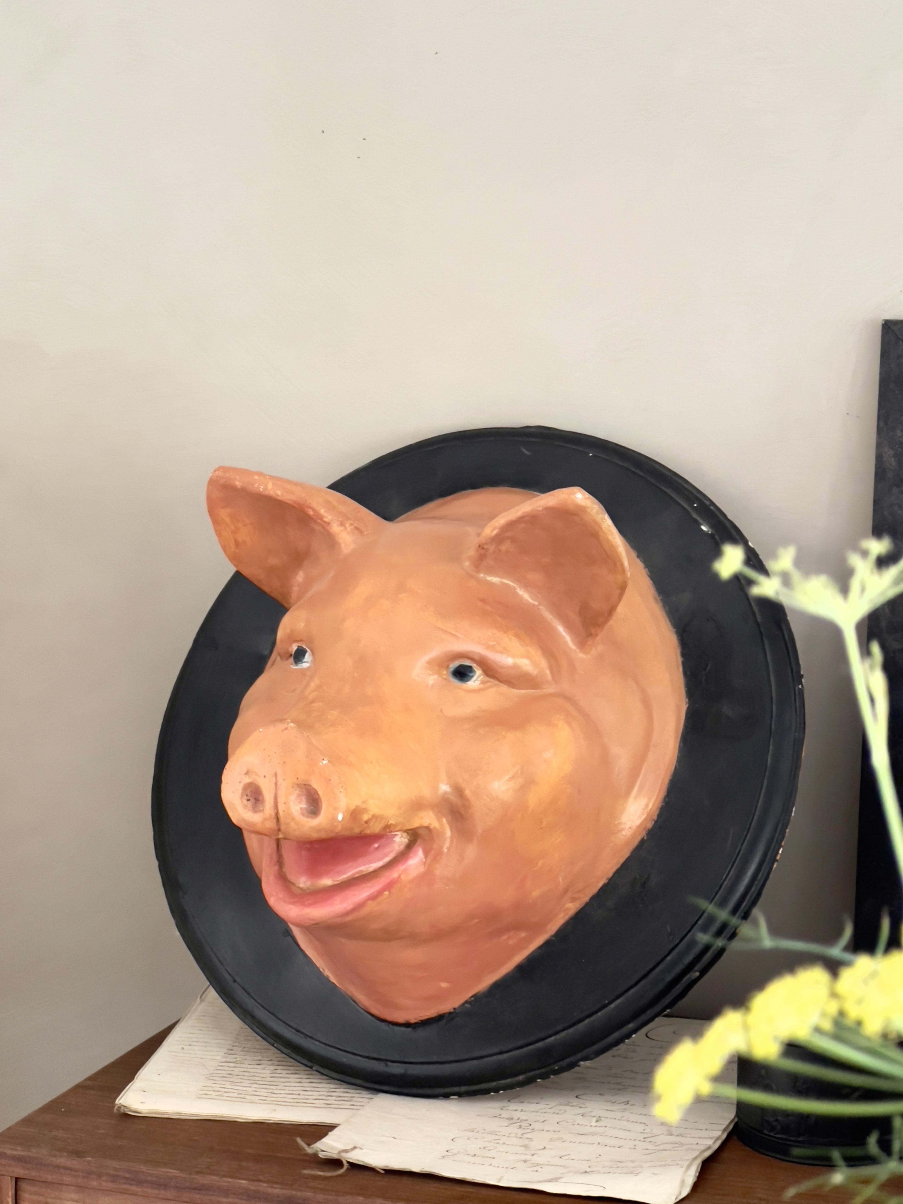 Boucherie tête de cochon