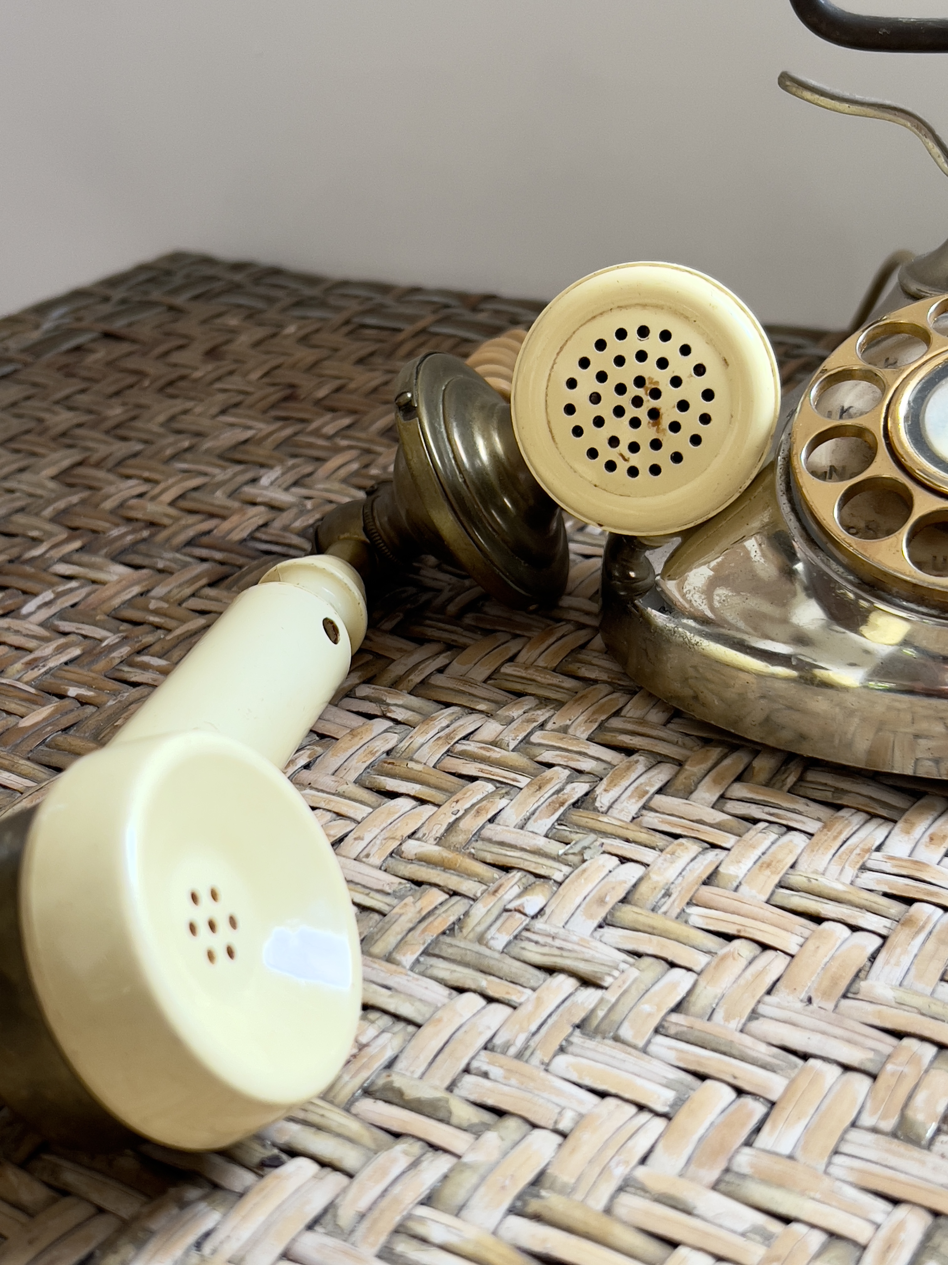 Oude telefoon franse stijl