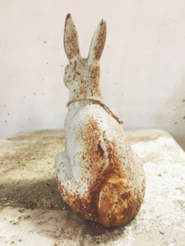 Haas van gietijzer/ cast iron hare