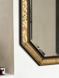 Vintage hexagonale mirror