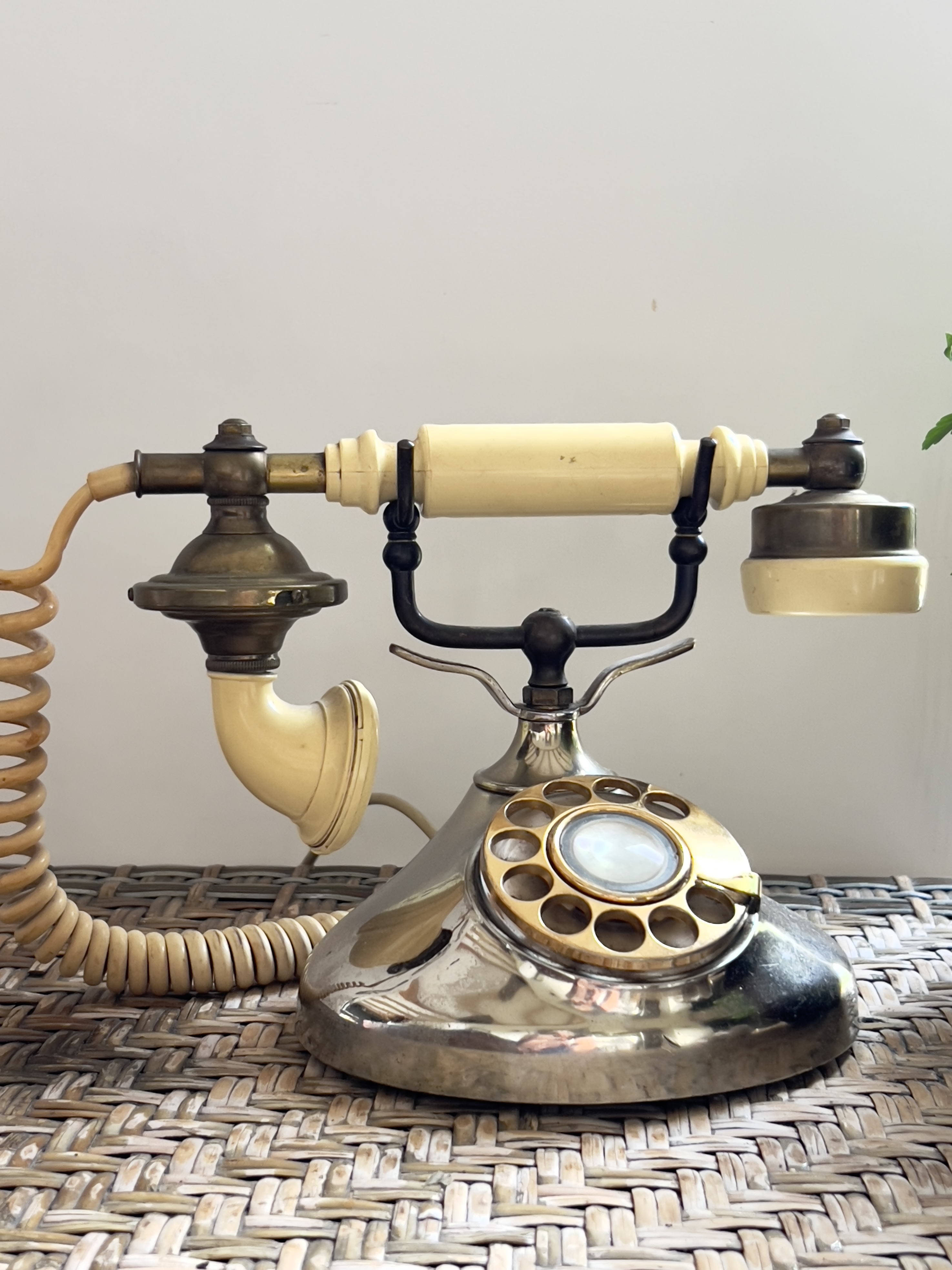 Oude telefoon franse stijl