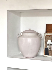 Zeldzame antieke franse confit pot
