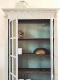 Antique vitrine cabinet